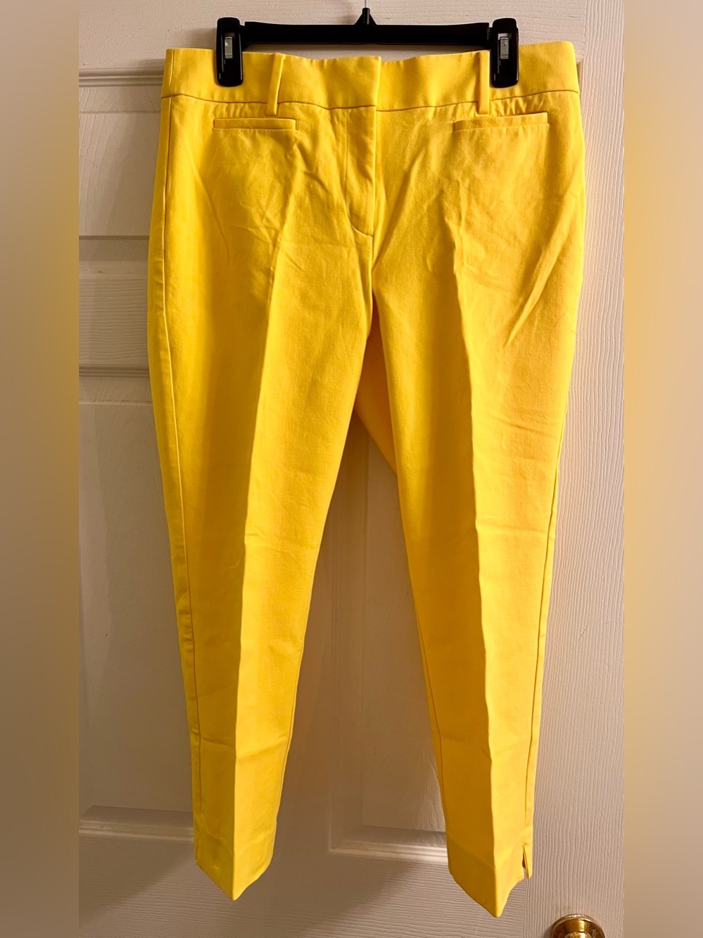 LOFT women’s Bright Yellow Chinos